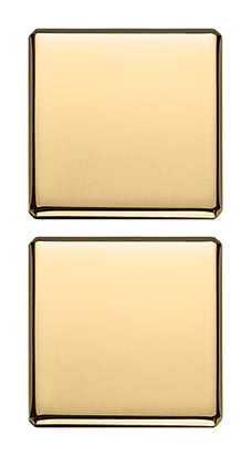 VIMAR - DUE TASTI FLAT NO SIMBOLI ORO