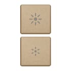 VIMAR - DUE TASTI FLAT DIMMER ORO SATINATO