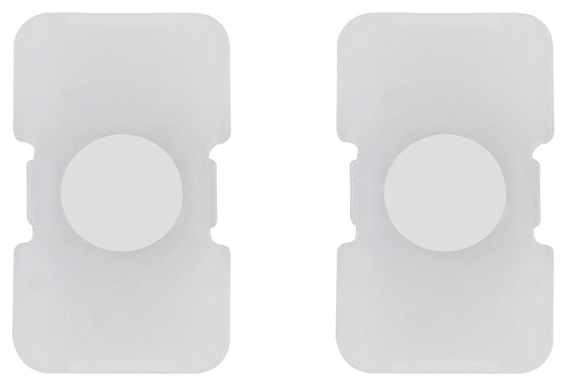 VIMAR - Due Tasti Tondo Elettromeccanico Illuminabile Bianco Matt Per Comandi Intercambiabili