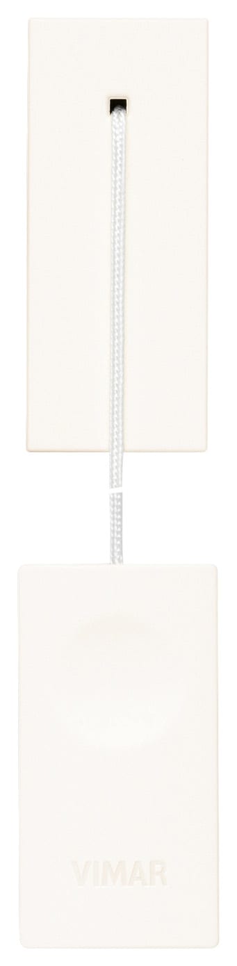 VIMAR - PULSANTE SCAMB. NO/NC 10A TIRANTE BIANCO