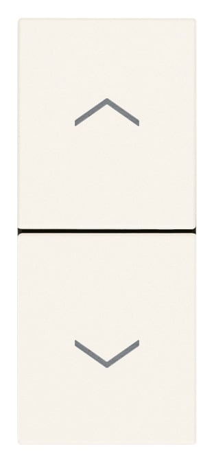 VIMAR - DUE PULSANTI INTERBL. NO+NO 10A BIANCO