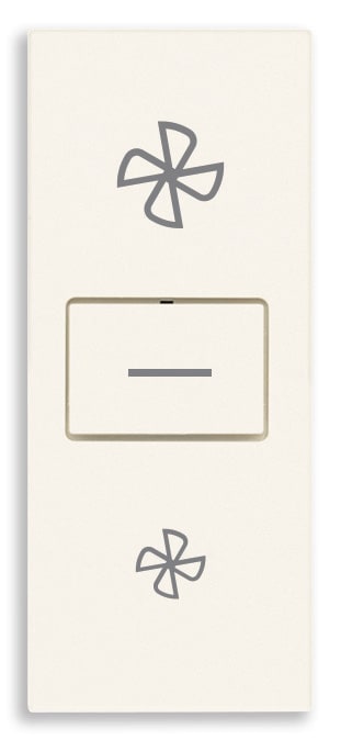 VIMAR - COMMUTATORE 1P 10AX FAN-COIL BIANCO