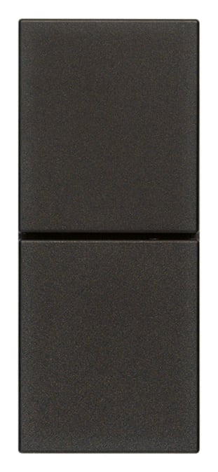 VIMAR - Pulsanti Indipendenti 10A Nero - Chiusura Contemporanea Circuiti Motori 30066.G