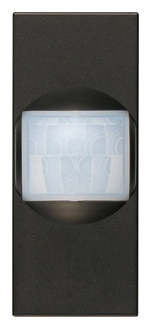 VIMAR - Interruttore con Sensore di Movimento e Temporizzazione, Nero 220-240V, Uscita a Relè 6A