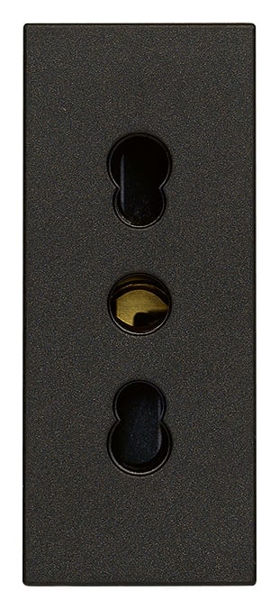 VIMAR - PRESA 2P+T 16A P17/11 NERO