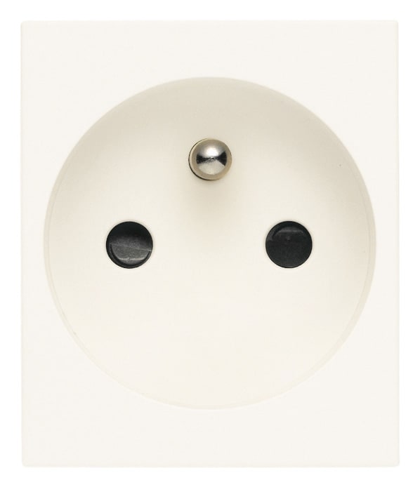 VIMAR - PRESA SICURY 2P+T FRANCESE BIANCO 30212.B