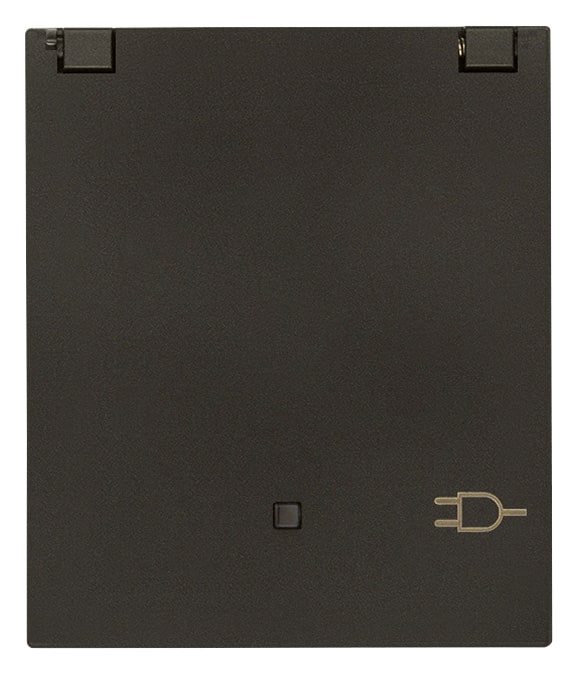 VIMAR - PRESA SICURY 2P+T 16A FR + COPER. GRIGIO