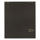 VIMAR - PRESA SICURY 2P+T 16A FR + COPER. GRIGIO