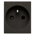 VIMAR - PRESA SICURY 2P+T FRANCESE NERO 30212.G