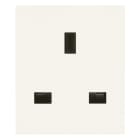 VIMAR - PRESA 2P+T 13A INGLESE BIANCO