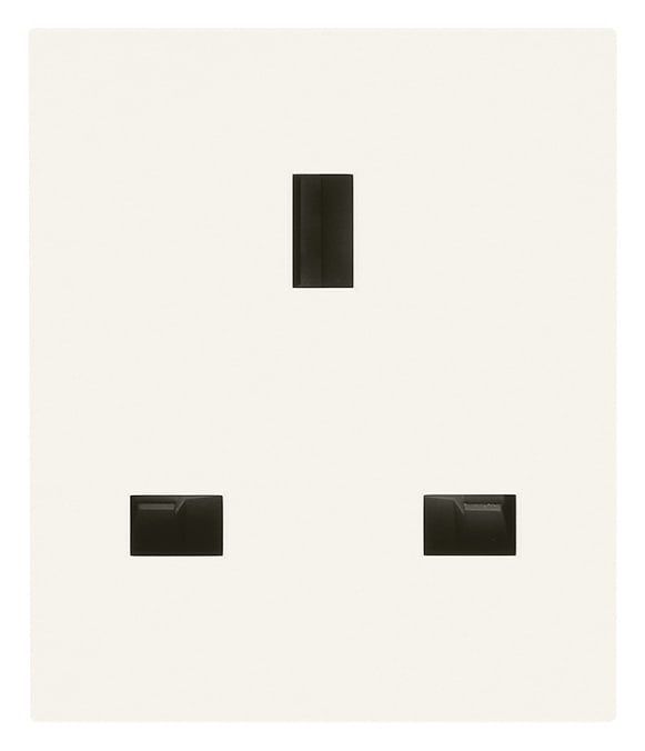 VIMAR - PRESA 2P+T 13A INGLESE BIANCO 30219.B