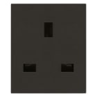 VIMAR - PRESA 2P+T 13A INGLESE NERO 30219.G