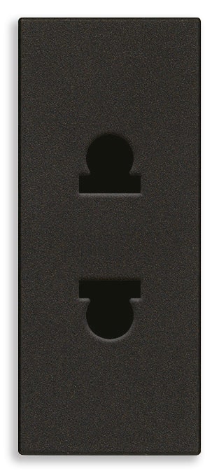 VIMAR - PRESA SICURY 2P 16A USA+EU NERO