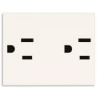 VIMAR - DUE PRESE SICURY 2P+T 15A USA BIANCO 30243.B