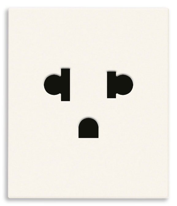 VIMAR - PRESA SICURY 2P+T 16A USA+EU BIANCO