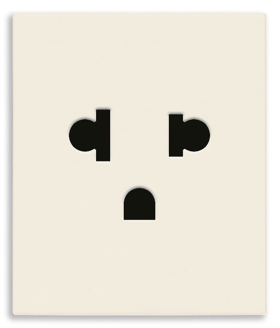 VIMAR - PRESA SICURY 2P+T 16A USA+EU CANAPA 30248.C