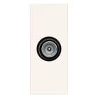 VIMAR - Presa Passante Coassiale Tv-Rd-Sat 5-2400 Mhz Connettore Maschio Attenuazione Derivazione 10 Db Bianco