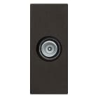 VIMAR - Presa Passante Nero Coassiale Connettore Maschio Attenuazione Derivazione 10 Db 5-2400 Mhz 30300.10G