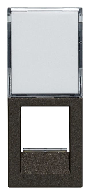 VIMAR - Adattatore RJ45 Amp Avaya Nero - Connettori Amp/Tyco, Lucent Technologies/Systimax (Jack Linea 110, Toolless Jack, Jack MTRJ, Mps100-Mgs500)