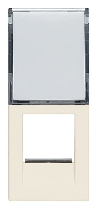 VIMAR - Adattatore Portello Keystone Antipolvere per Connettori - Canapa 30339.CC