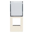 VIMAR - Adattatore Portello Keystone Antipolvere per Connettori - Canapa 30339.CC