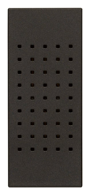 VIMAR - Suoneria/Ronzatore 12V 50-60Hz Nero con Funzione Settabile e Coperchio Ruotabile 30370.G