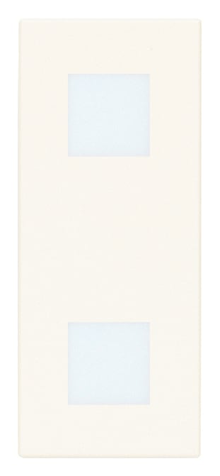 VIMAR - DOPPIA SPIA DIFFUSORE NEUTRO BIANCO