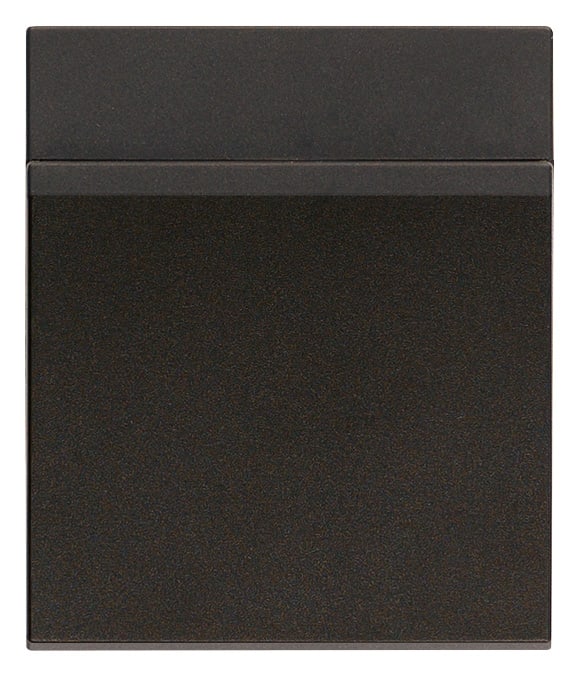 VIMAR - Interruttore Elettronico Verticale con Relè a 250V, Alimentazione 120-230V, Illuminazione per Individuazione Notturna, Trimmer Nero - 2 Moduli