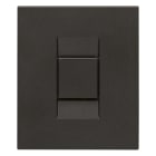 VIMAR - Sensore Elettronico Umidità Nero Attivo 1 Uscita 0-10 V 4-20 Ma Alimentazione 12/24V 2 Moduli Integrabile Sistema Domotico By-Me Tramite 01467 30433.G