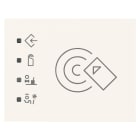 VIMAR - FUORIPORTA RFID TROP. KNX BIANCO