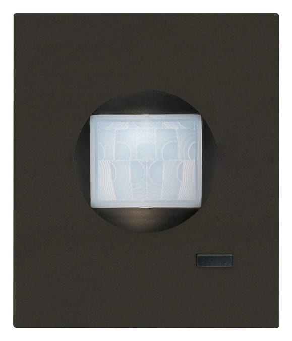 VIMAR - Rivelatore di Movimento Nero KNX - Passivo ad Infrarossi, Standard KNX - 2 Moduli 30575.G