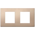 VIMAR - PLACCA 4M (2+2)INT71 BRONZO 30643.71