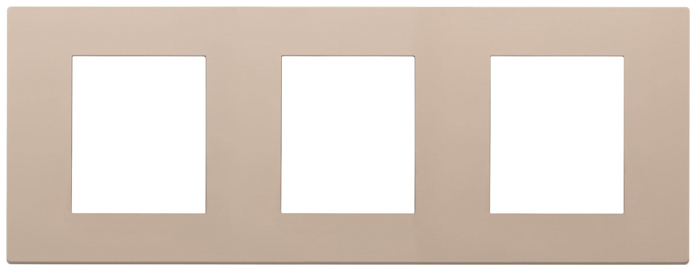 VIMAR - PLACCA 6M (2+2+2)INT71 ARGILLA