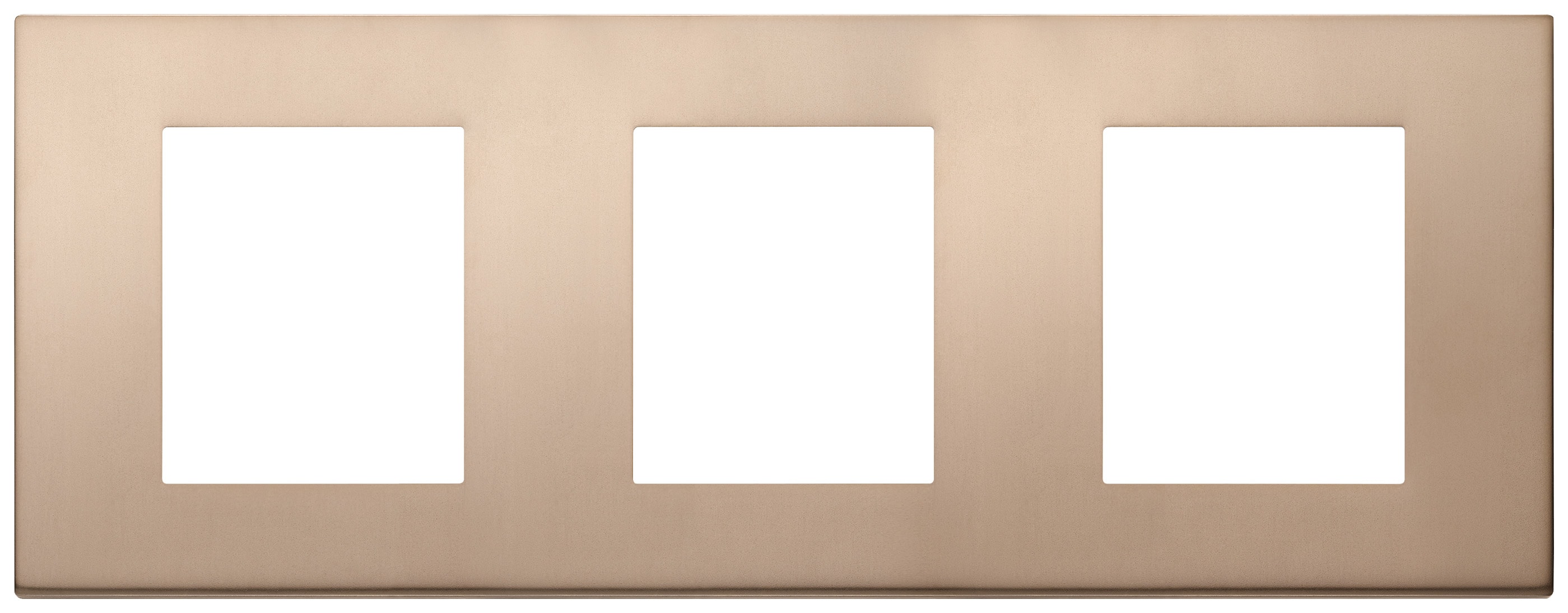 VIMAR - PLACCA 6M (2+2+2)INT71 BRONZO 30644.71