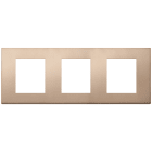 VIMAR - PLACCA 6M (2+2+2)INT71 BRONZO