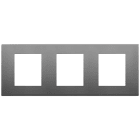 VIMAR - PLACCA 6M (2+2+2)INT71 INOX SATINATO 30644.72