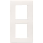 VIMAR - PLACCA 4M (2+2)INT71 VERTICALE BIANCO