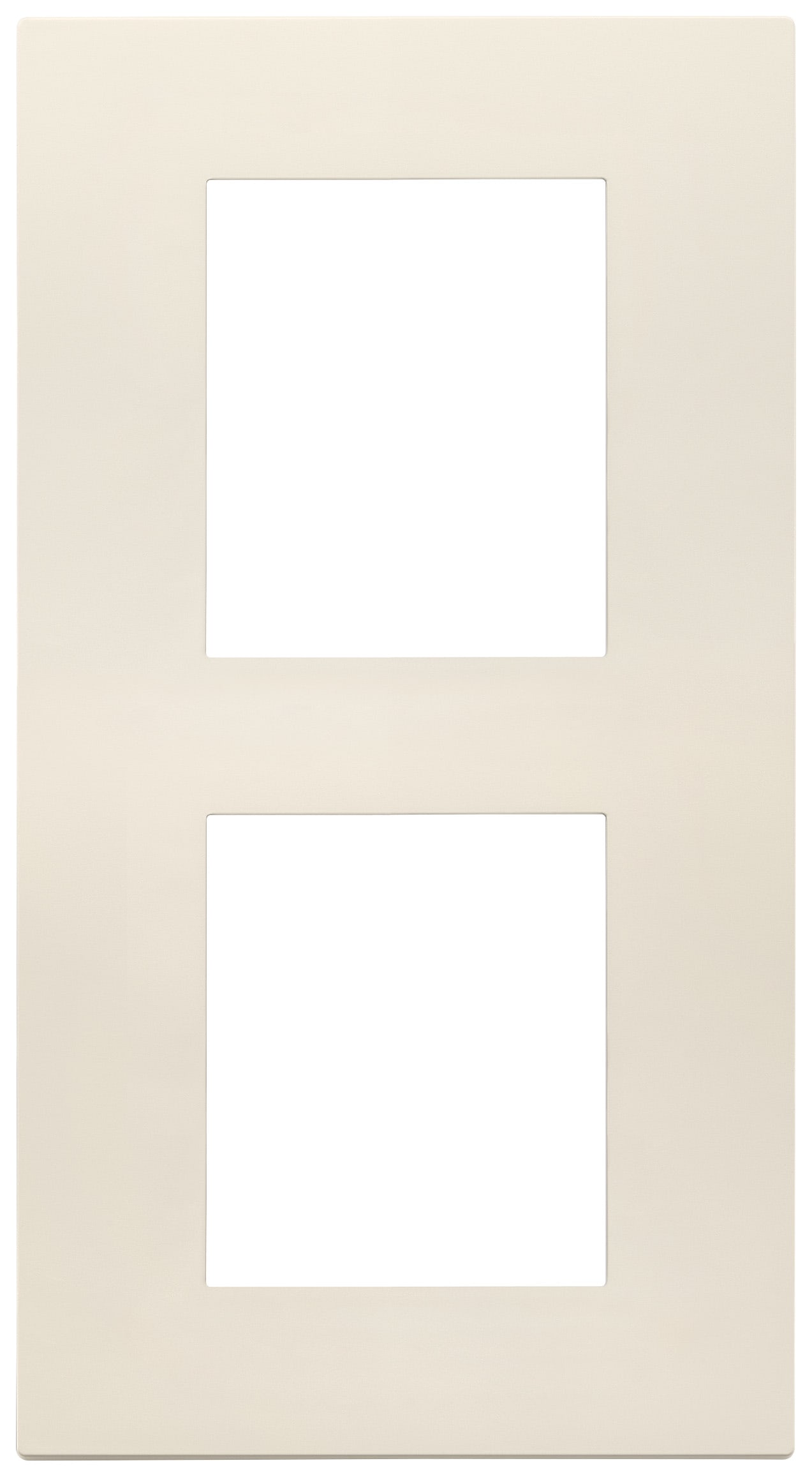 VIMAR - PLACCA 4M (2+2)INT71 VERTICALE CANAPA