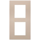 VIMAR - PLACCA 4M (2+2)INT71 VERTICALE ARGILLA