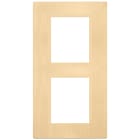 VIMAR - PLACCA 4M (2+2)INT71 VERTICALE ORO SPAZZ
