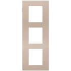 VIMAR - PLACCA 6M (2+2+2)INT71 VERTICALE ARGILLA 30646.21