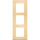 VIMAR - PLACCA 6M (2+2+2)INT71VERTICALE ORO SPAZ