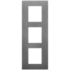 VIMAR - PLACCA 6M (2+2+2)INT71VERTICALE INOX SAT