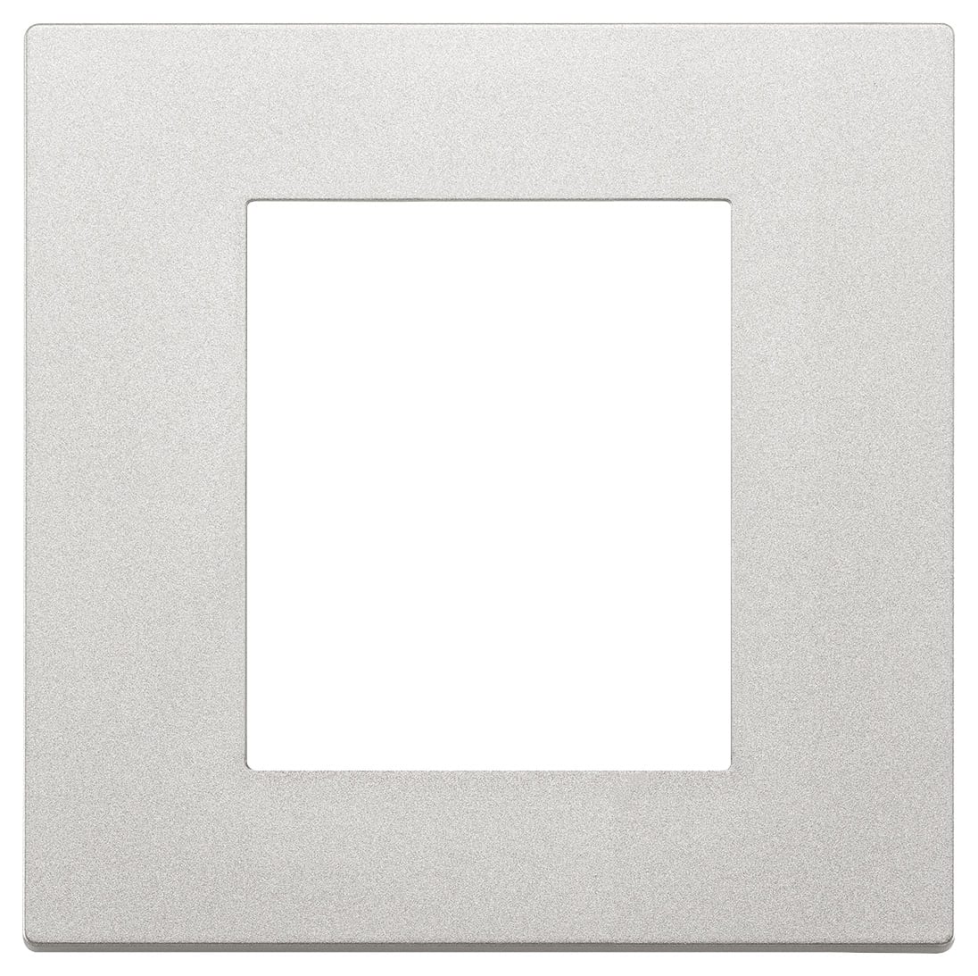 VIMAR - PLACCA 2M BS ARGENTO