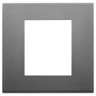 VIMAR - PLACCA 2M BS INOX SATINATO
