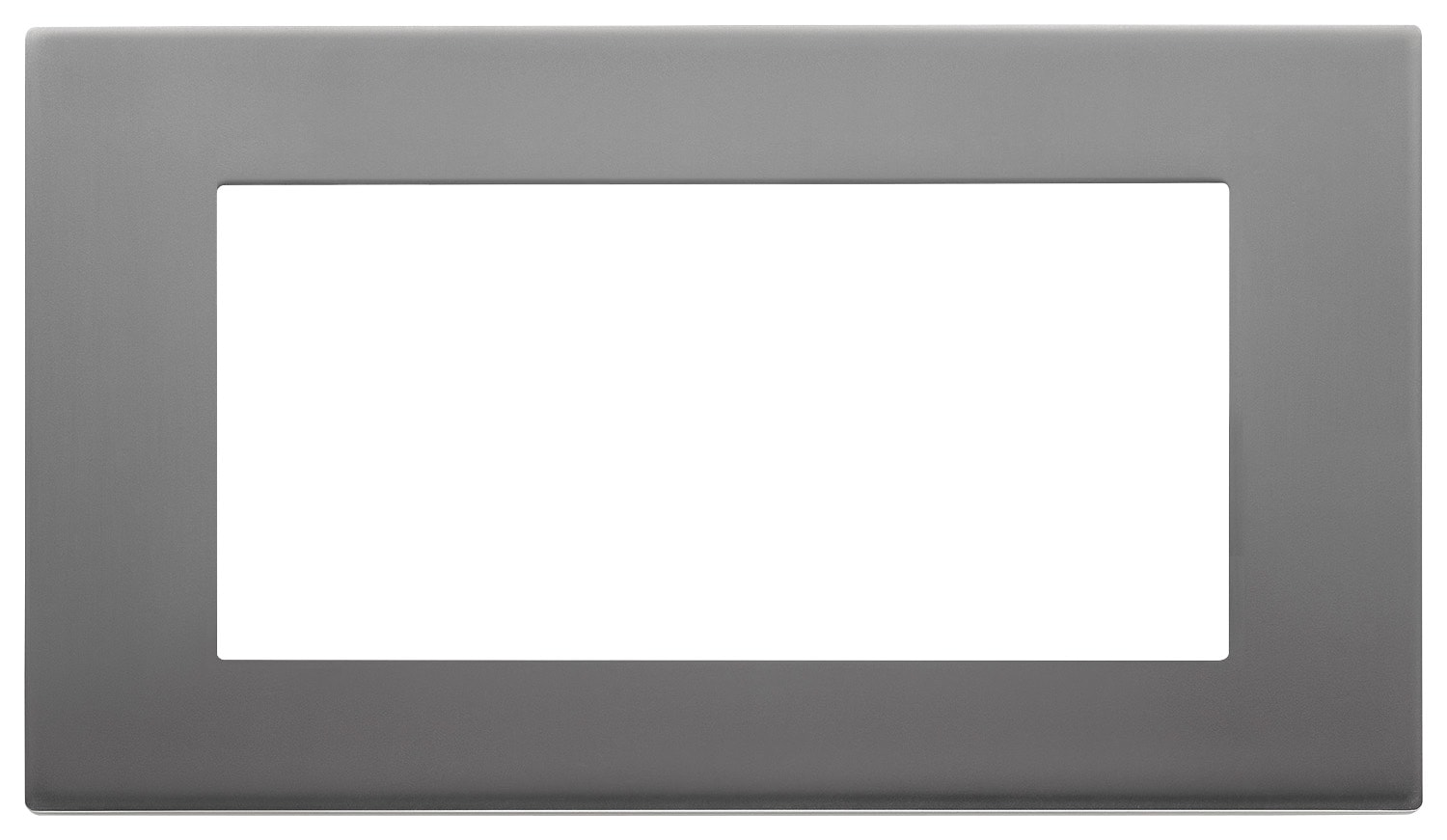 VIMAR - PLACCA 5M BS INOX SATINATO 30649.72