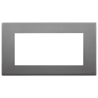 VIMAR - PLACCA 5M BS INOX SATINATO 30649.72