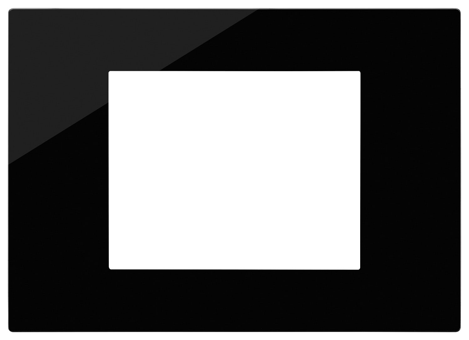 VIMAR - PLACCA 3M REFLEX NERO 30653.42