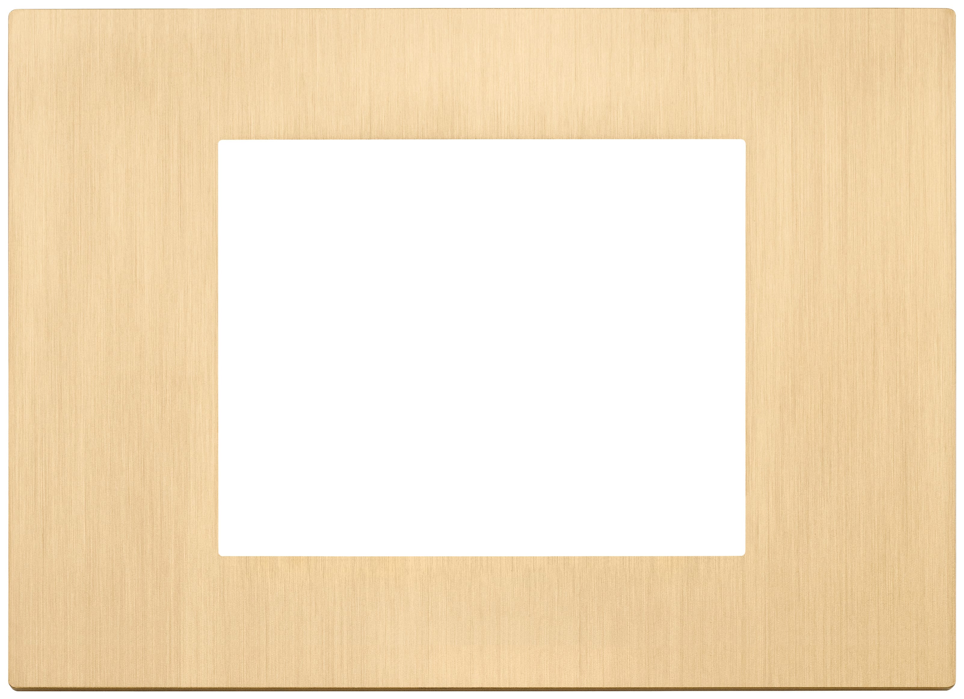 VIMAR - PLACCA 3M ORO SPAZZOLATO 30653.70.01