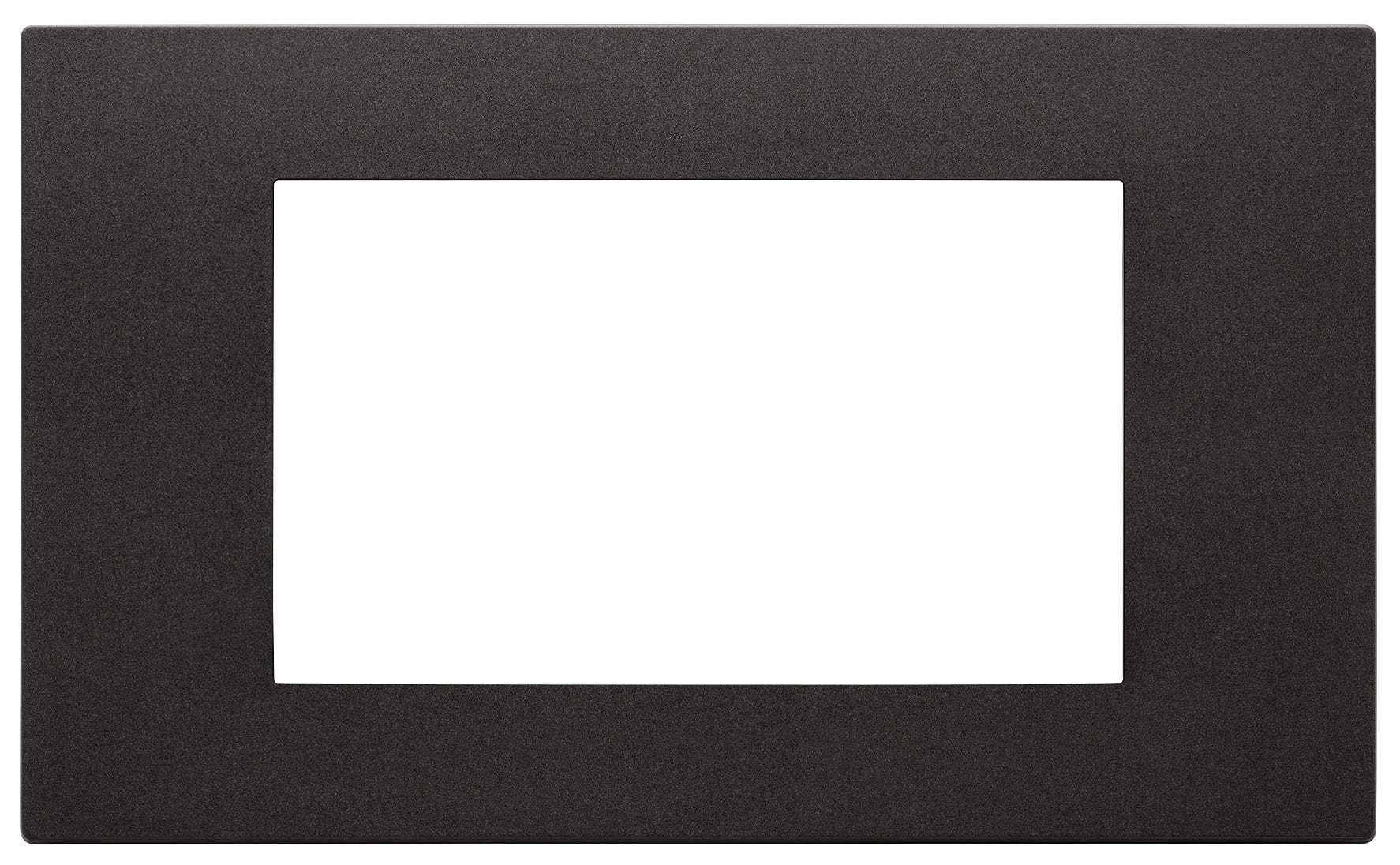 VIMAR - PLACCA 4M NERO 30654.02